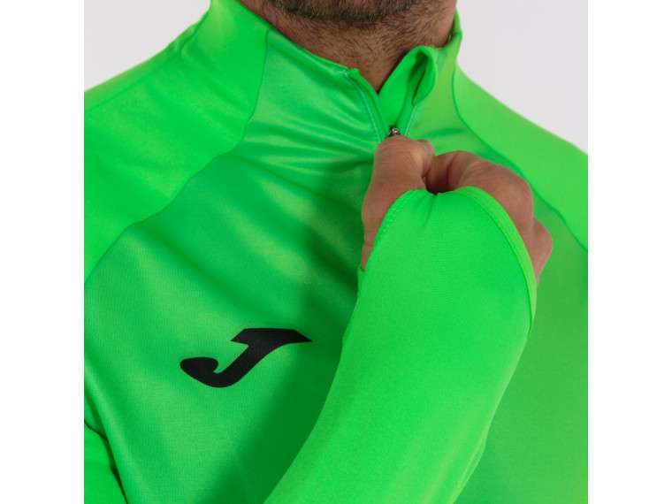 Bluza treningowa ocieplana z pół-zamkiem męska i unisex