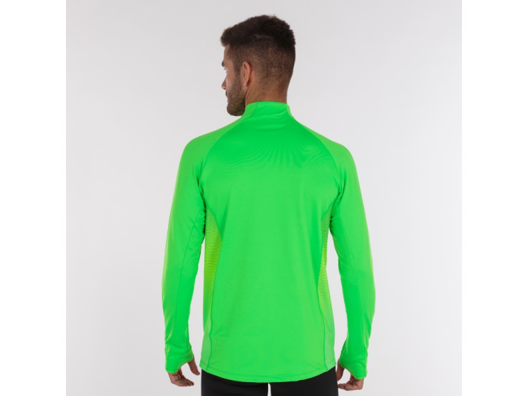 Bluza treningowa ocieplana z pół-zamkiem męska