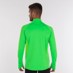 Bluza treningowa ocieplana z pół-zamkiem męska