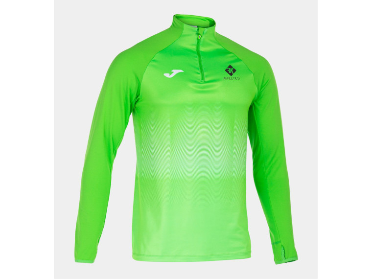 Bluza treningowa ocieplana z pół-zamkiem męska i unisex