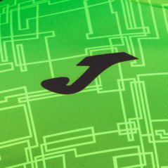 Bluza treningowa ocieplana CZARNO - KIWI z pół-zamkiem chłopięca (nr kat. 101930.117)