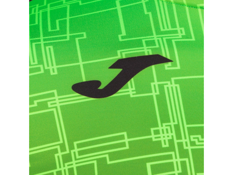 Bluza treningowa ocieplana CZARNO - KIWI z pół-zamkiem dziewczęca (nr kat. 901527.117)